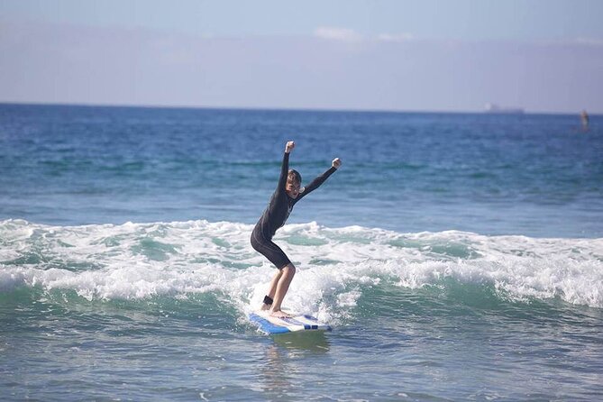 2 Hour Private Group Surf Lesson in La Jolla - The beach warm-up: footwork that actually transfers