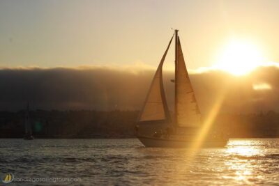 2-Hour Sunset Sail from San Diego - Point Loma at golden hour: the sunset anchor of the whole trip