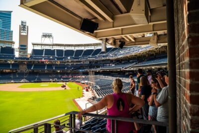 Behind-the-Scenes at Petco Park Tour - Major League Dugout and the Visitors’ Clubhouse: close enough to feel it