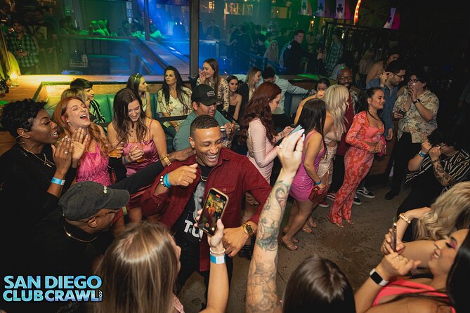 San Diego Club Crawl: Nightlife Party Tour - Three more nightclubs: what to expect between stops