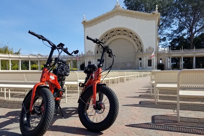 The Gaslamp E-Bike Tour - V-J Day in Tuna Harbor Park: a WWII moment translated into public art